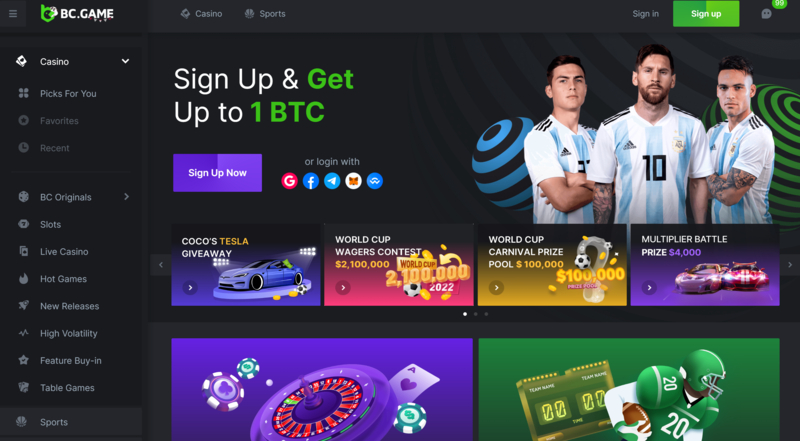 Discover the Fun and Rewards at BCGame Crypto Casino